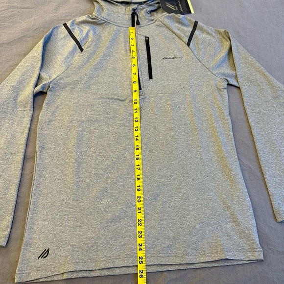 New Eddie Bauer Motion Long Sleeve Hooded Shirt - Men's Small - Picture 6 of 10